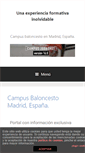 Mobile Screenshot of campusbaloncesto.org